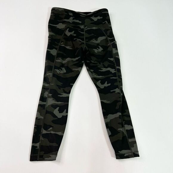 Athleta Camo Contender 7/8 Powerlift Tight Womens small Leggings Activewear - Picture 8 of 10